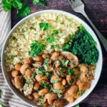 Butter Bean and Mushroom Curry