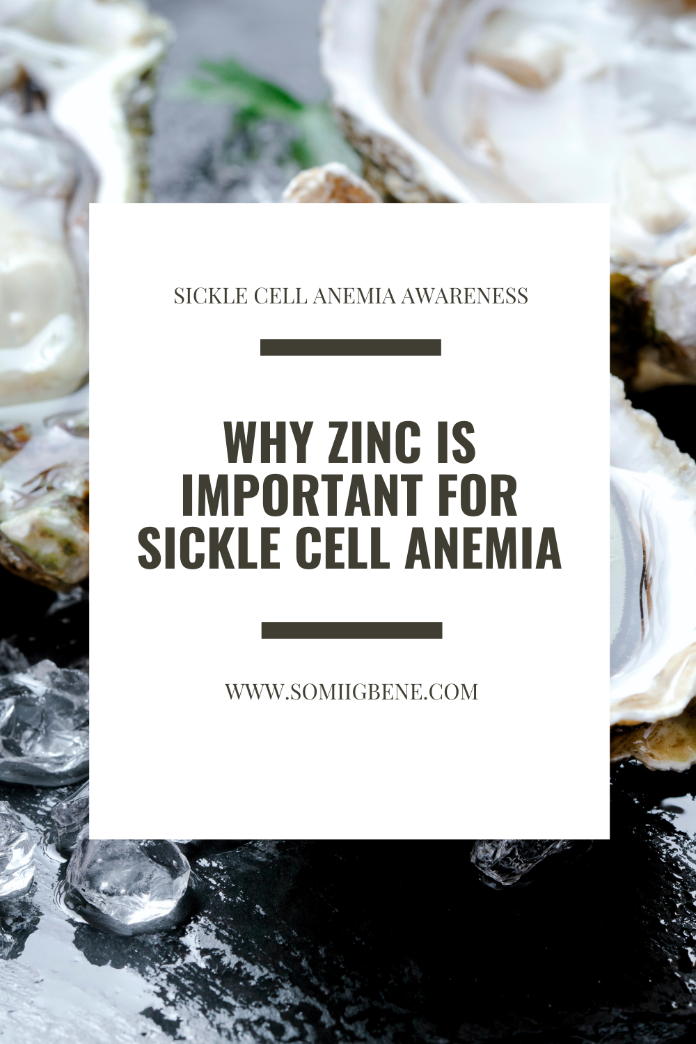 Sickle cell treatment zinc