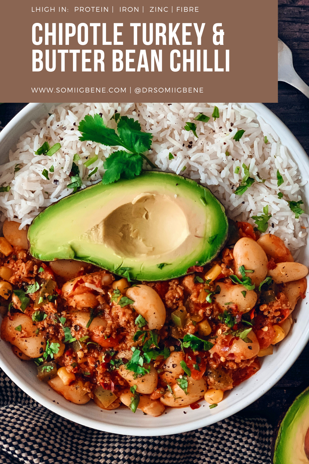Chipotle Turkey and Butter Bean Chilli