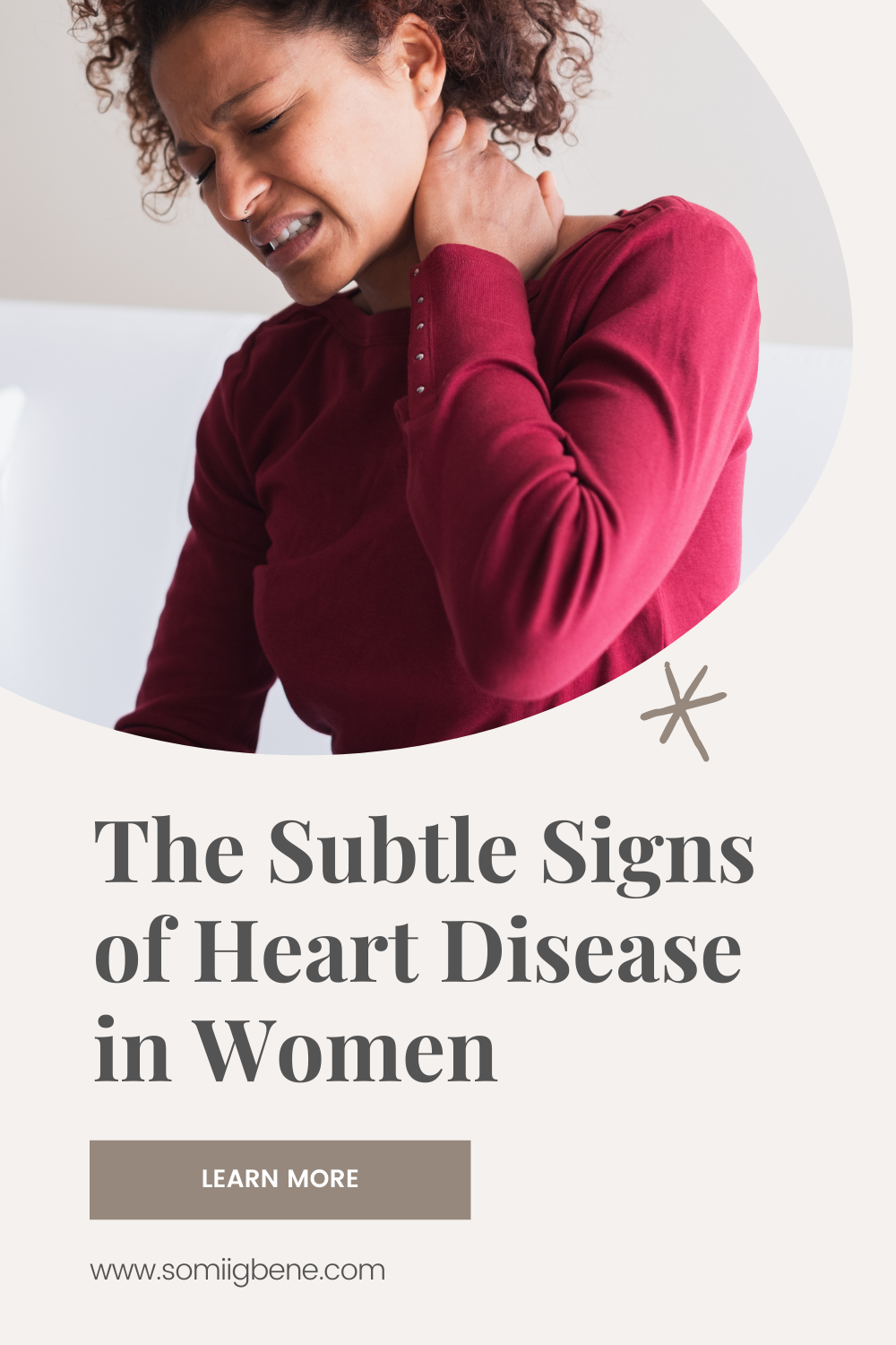 Subtle signs of heart disease in women