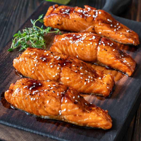 omega-3 from seafood - salmon 